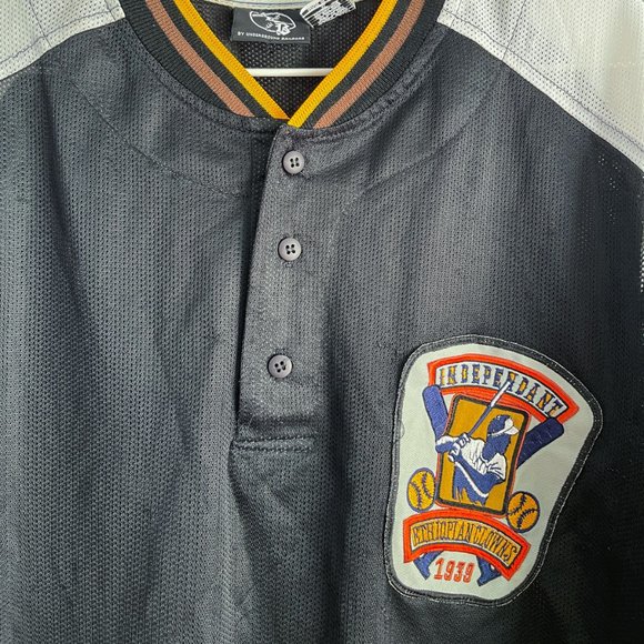 Vintage Underground Railroad Ethiopian Clowns NLB Baseball Mesh Jersey Sz XL - Picture 4 of 10